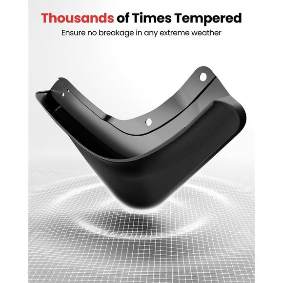 2025 Upgrade Mud Flaps Tesla Model 3 Highland Accessories No Drilling - Picture 12 of 13